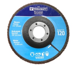 [TC3467] DISCO LAMINADO DE 4 1/2&quot; GRANO120
