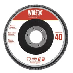 [WF0635] DISCO LAMINADO DE 4 1/2&quot; GRANO40