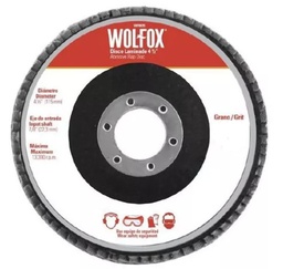 [WF0642] DISCO LAMINADO DE 7&quot; GRANO120