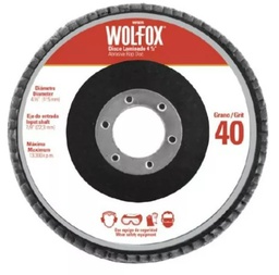 [WF0641] DISCO LAMINADO DE 7&quot; GRANO80