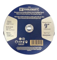 [TC3459] DISCO PARA CORTE EXTRAFINO DEMETAL 9" 2MM