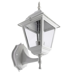 [FU0782] FAROL DE PARED CUADRADO SOPORTADO BLANCO