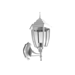 [FU0670] FAROL DE PARED SOPORTADO BLANCO