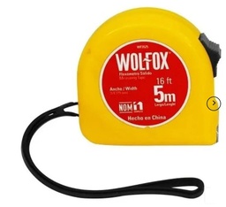 [WF3525] FLEXOMETRO 5M X 19MM (3/4&quot;)TARJETA CON 9 PZ COLORES SURTIDOS