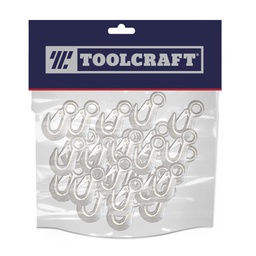 [TC2613] GUARDACABOS PARA CABLE DE ACERO 1/8&quot; SET 10 PZAS