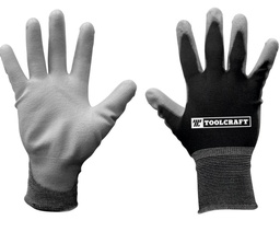 [TC4286] GUANTES DE NYLON ELASTICO RECUBIERTO DE POLIURETANO GRANDES