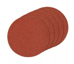 [TC5251] DISCO LIJA CON RESPALDO DE FIBRA GRANO 80 4 1/2" 5 PACK
