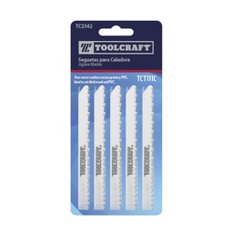 [TC2342] SEGUETA PARA CALADORA ZANCO "T" TCT111C ACERO AL CARBON