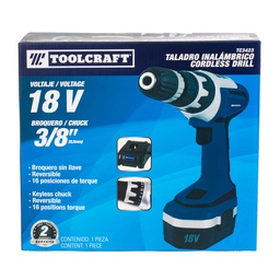 [TC3423] TALADRO INALAMBRICO 3/8 18V