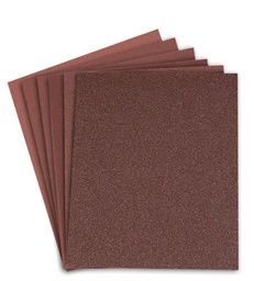 [TC2822] LIJA DE ESMERIL ROJA GRANO MEDIO