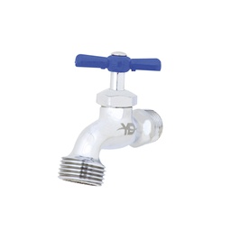 [YD0054] LLAVE JARDIN LATON CROMADO 1/2" 130G