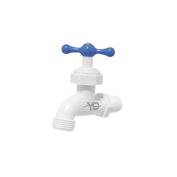 [YE0011] LLAVE JARDIN PLASTICA 1/2&quot;