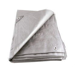 [TC5455] LONA GRIS USO RUDO 3 X 6M