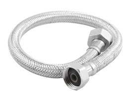 [YD0029] MANGUERA FLEXIBLE DE ALUMINIOPARA AGUA / WC 7/8" X 7/8" X 3