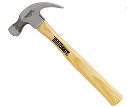 [TC0016] MARTILLO UÑA CURVA SEMIPULIDO16OZ.