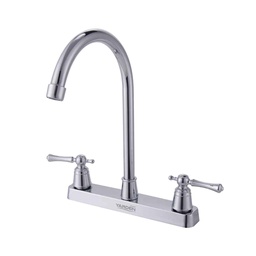 [YE0035] MEZCLADORA ABS FREGADERO 8&quot;    CUELLO BASTON MANERAL PALANCA