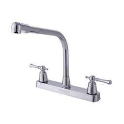 [YE0033] MEZCLADORA ABS FREGADERO 8"    CUELLO COBRA MANERAL PALANCA 