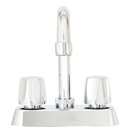 [YE0003] MEZCLADORA ABS LAVABO 4&quot; CUELLO BAR MANERAL REDONDO