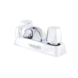 [YE0001] MEZCLADORA ABS LAVABO 4&quot; CUELLO RECTO MANERAL REDONDO