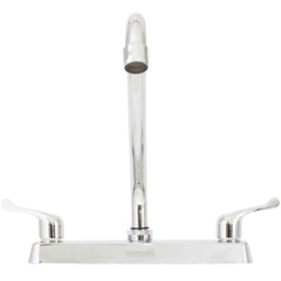 [YD0015] MEZCLADORA FREGADERO 8" CUELLO LARGO MANERAL PALANCA