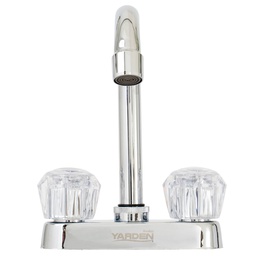 [YD0008] MEZCLADORA LAVABO 4" CUELLO BAR MANERAL ACRILICO