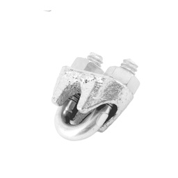 [TC0951] NUDO PARA CABLE 1/8&quot; GALVANIZADO