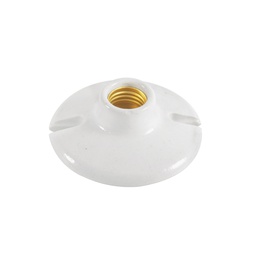 [FP0027] PORTALAMPARA DE TECHO REDONDA4&quot; BAQUELITA
