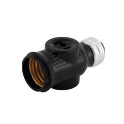 [FU0077] PORTALAMPARA LADRON 715 CAFE BAQUELITA