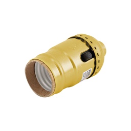 [FU0286] SOCKET ALUMINIO CON APAGADOR DE PASO