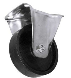 [TC5045] RODAJA FIERRO PLACA FIJA 4&quot;(100MM)