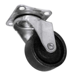 [TC5048] RODAJA FIERRO PLACA MOVIL 3&quot;(75MM)