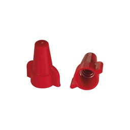 [FU1600] CAPUCHON ROSA DOBLE ALA 14-10 AWG BOLSA 5 PZS