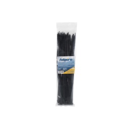 [FU0278] CINCHOS PLASTICO NEGRO 10 CMS(100 PZS)