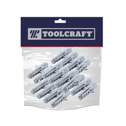 [TC2872] TAQUETE DE PLASTICO 1/4&quot; (BOLSA DE 100 PZS)