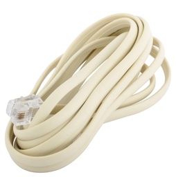 [FU0646] CABLE TELEFONICO PLUG-PLUG 4.5M