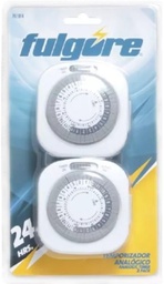 [FU1014] TEMPORIZADOR ANALOGO 24 HORAS2PACK