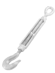 [TC2627] TENSOR GANCHO-ARGOLLA 7/8" X 12" DE ACERO FORJADO