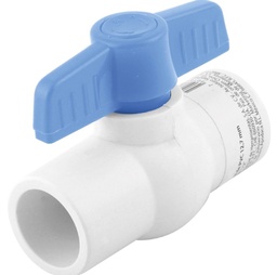 [YD0120] VALVULA ESFERA PVC CEMENTAR 3/4"