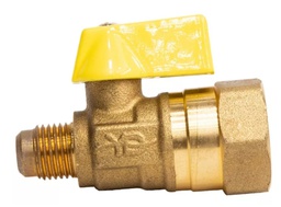 [YD0155] VALVULA GAS 1/2 X 3/8 ROSCABLE