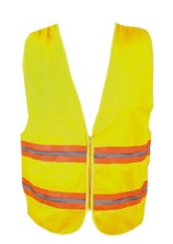 [TC4303] CHALECO DE SEGURIDAD CON CINTA DOBLES DE ALTA VISIBILIDAD AMA
