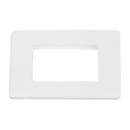 [8800505] PLACA DE PLASTICO BLANCA DOBLE DE 72 mm