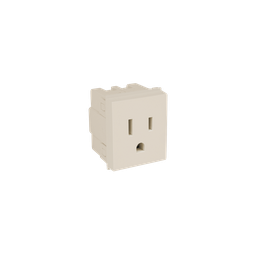 [8810606] CONTACTO SENCILLO ATERRIZADO MARFIL 24 mm