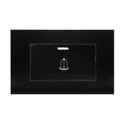 [8843420] APAGADOR PARA TIMBRE CON PLACA DE ACRILICO NEGRO  72MM