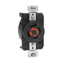 [8810545] RECEPTACULO MEDIA VUELTA 3 POLOS 4 HILOS