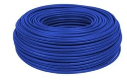 [1N00122] CABLE DE 100 MTSNYLON THHN OR THWN-2 OR MTW 12 AZUL