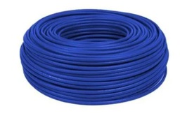 [1N00022] CABLE DE 100 MTSNYLON THHN OR THWN-2 OR MTW 2 AZUL