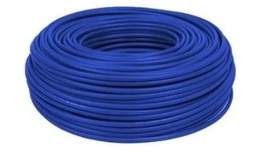 [1N02102] CABLE DE 100 MTSNYLON THHN OR THWN-2 OR MTW 2/0 AZUL