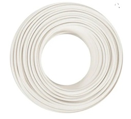 [1N00044] CABLE DE 100 MTSNYLON THHN OR THWN-2 OR MTW 4 BLANCO