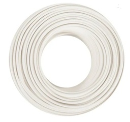 [1N02104] CABLE DE 100 MTSNYLON THHN OR THWN-2 OR MTW 2/0 BLANCO