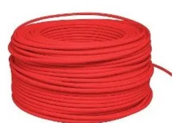[1500121] CABLE  DE 100 MTS   AUTOMOTRIZ FLEXIBLE  12 ROJO